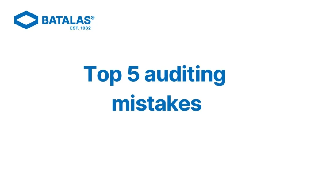 11 Top 5 auditing mistakes Thumbnail