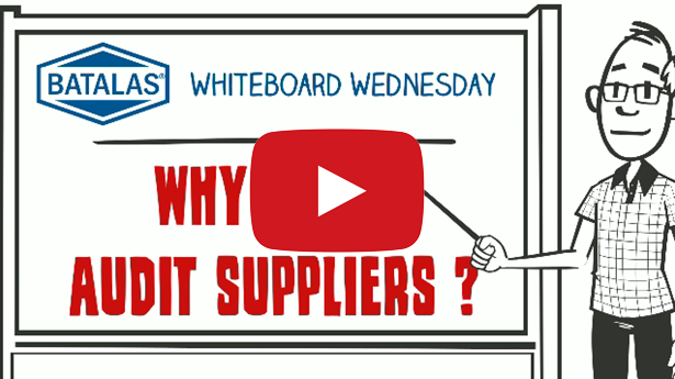 Why audit suppliers?